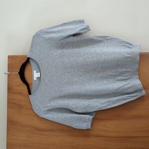H&M Light Gray Knit Top